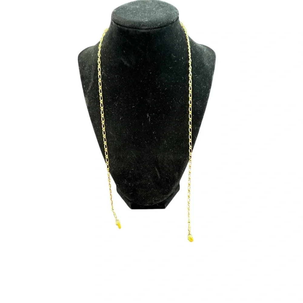 Avon convertible eyeglass holder necklace Rope Design NIB 1985 vintage